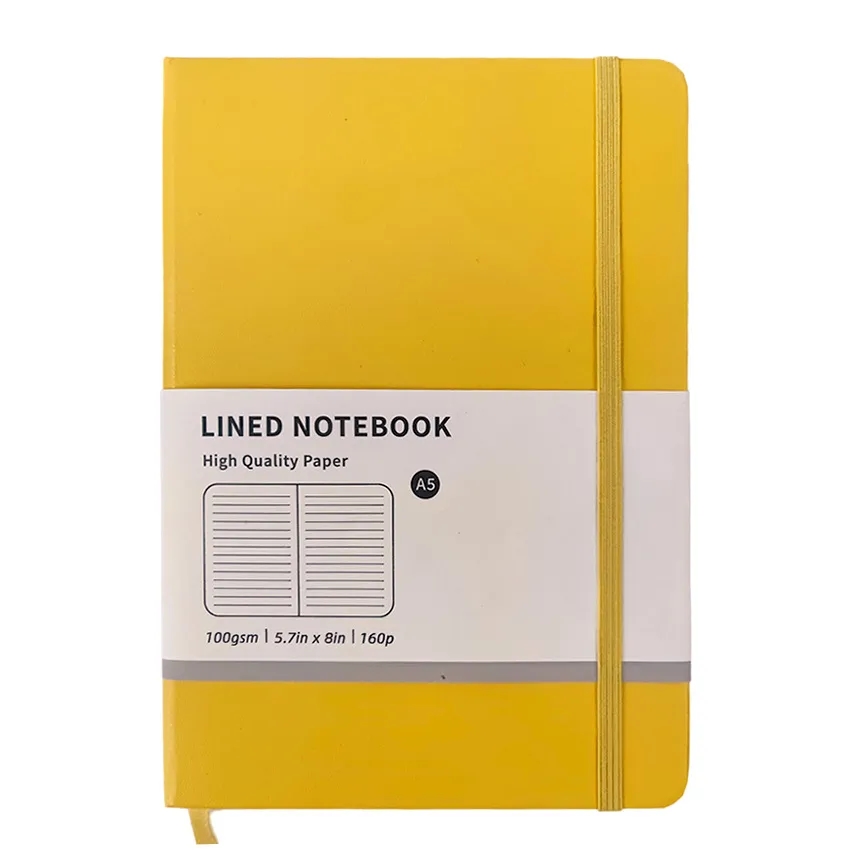 Medium A5 Ruled Softcover Notebook 5