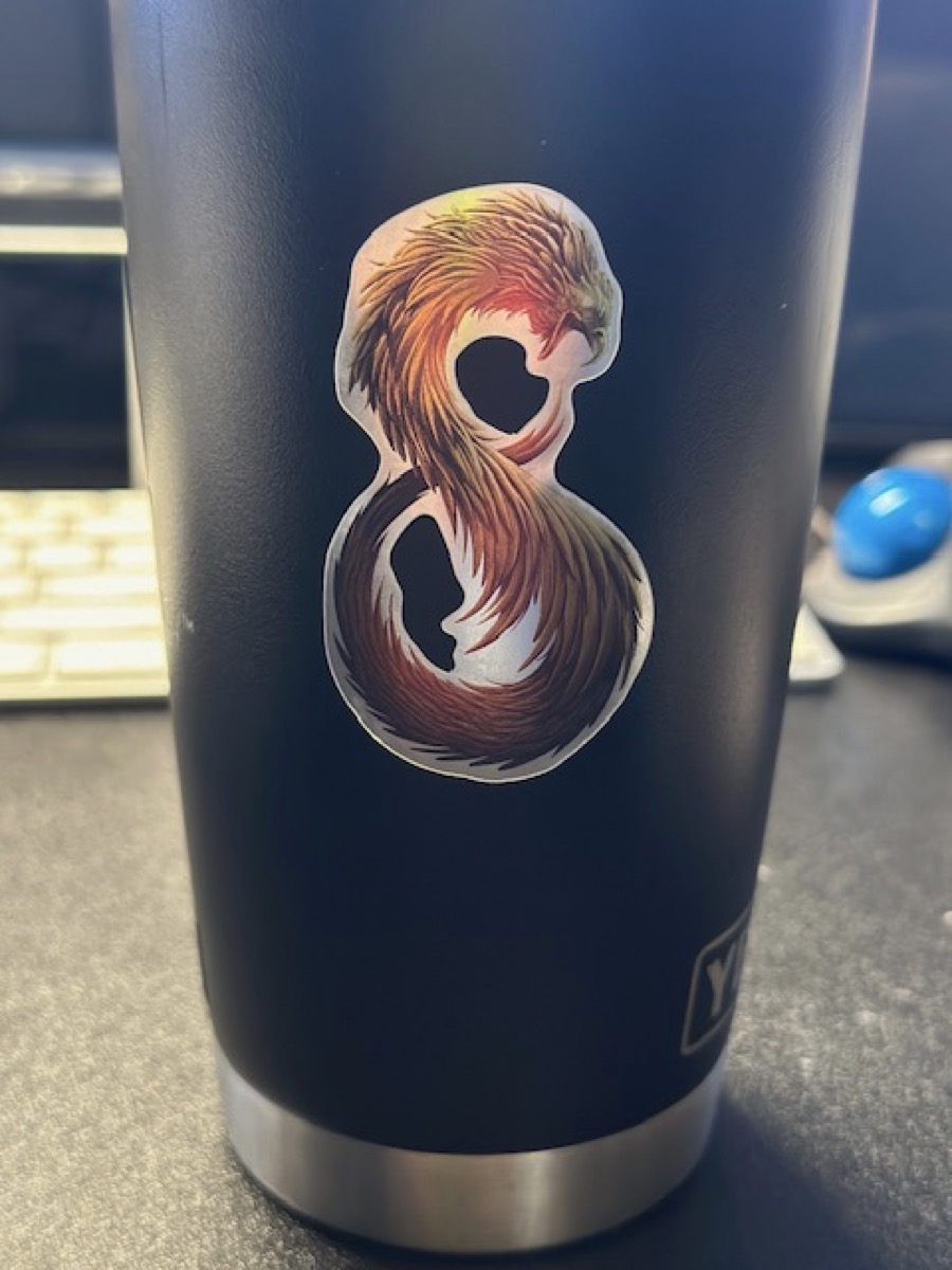 Metallic Waterless Peel & Stick Tattoo - 1.25" 3