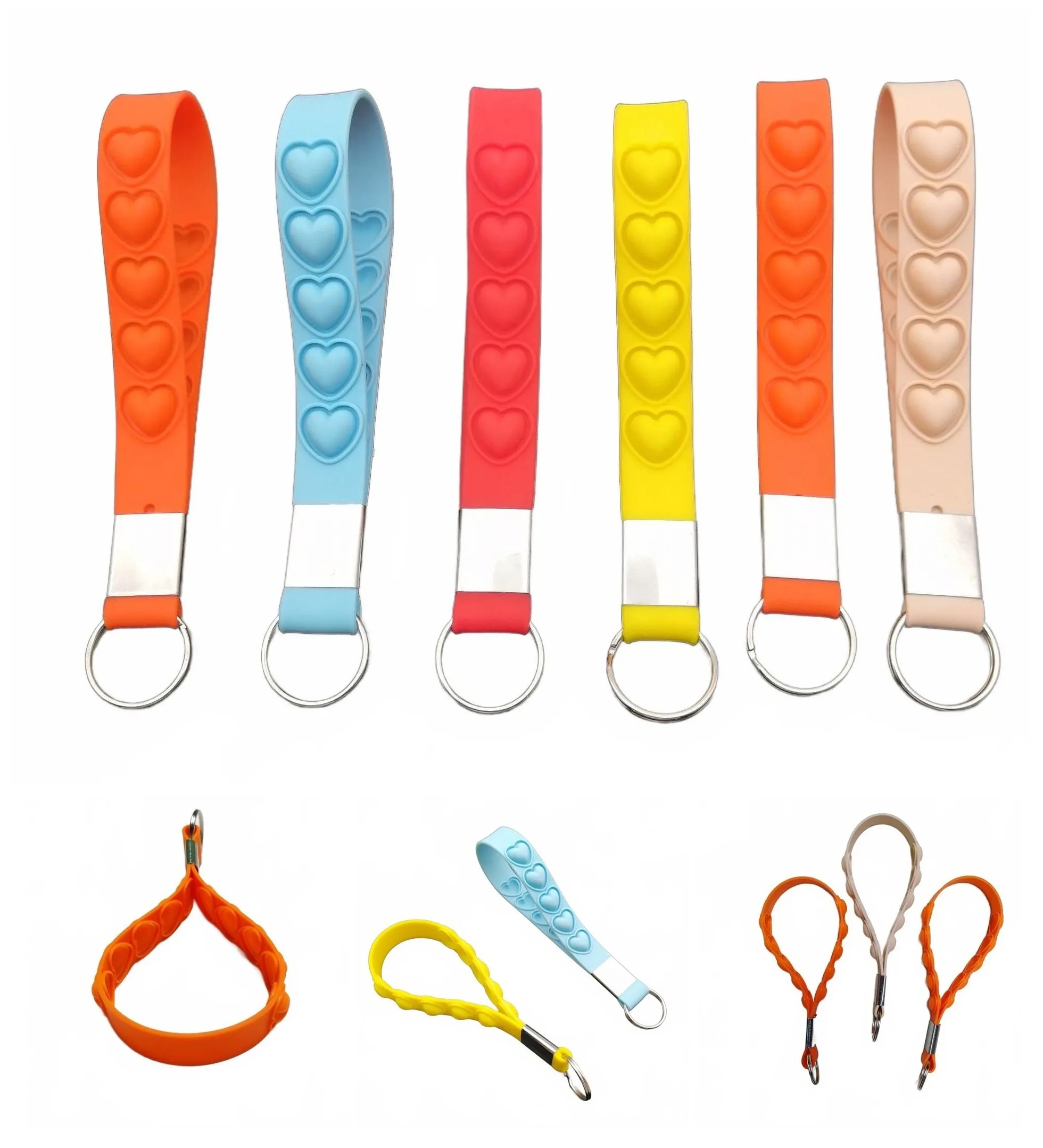 Bubble Rosary Wristlet Key Chain 8