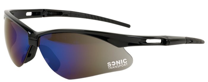 Bouton® Anser Blue Mirror Glasses