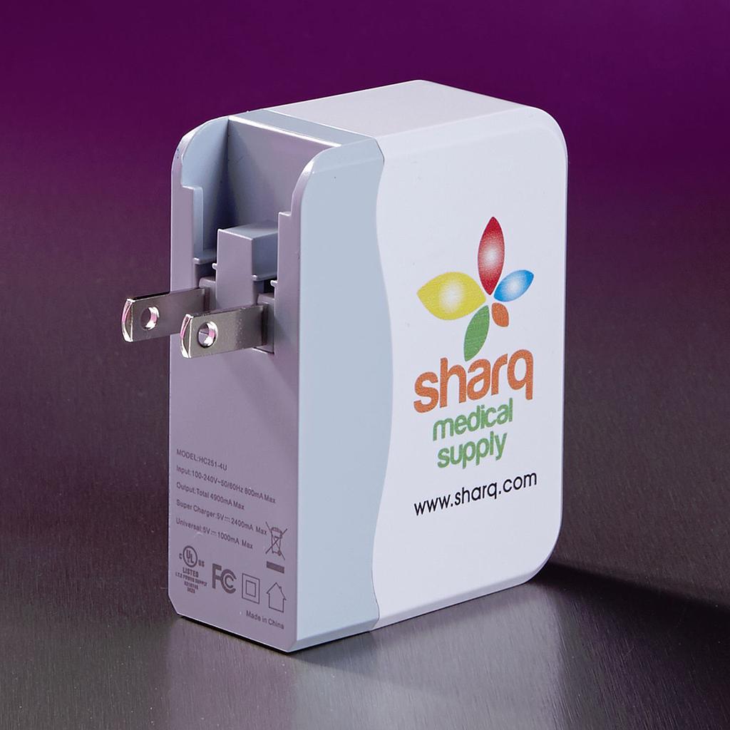 4 Port AC to USB Adaptor 1