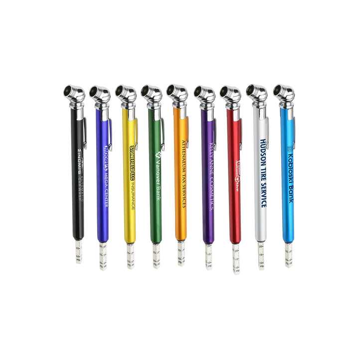 Metal Head Pen Size Tire Gauge 4