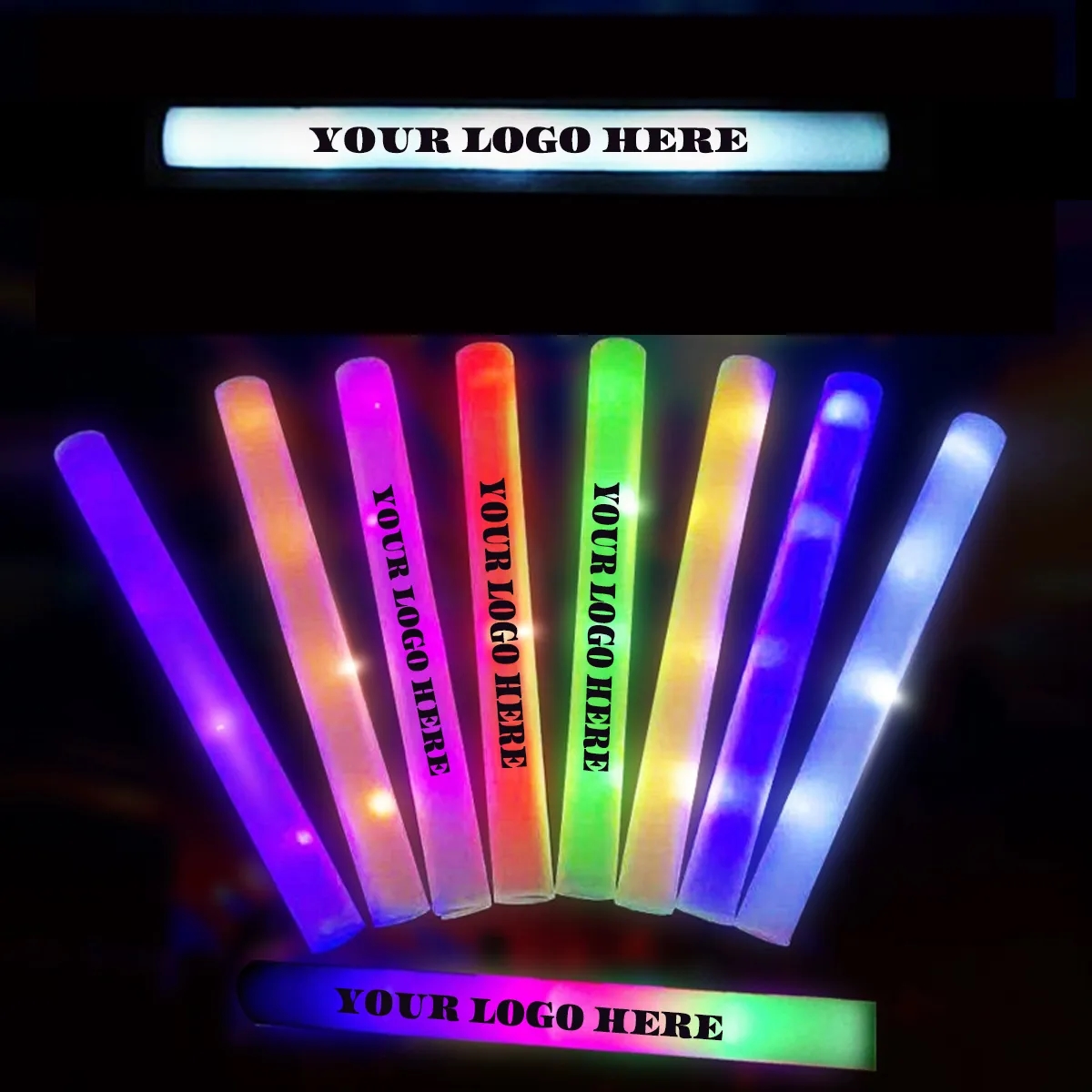 LED Foam Glow Sticks 2