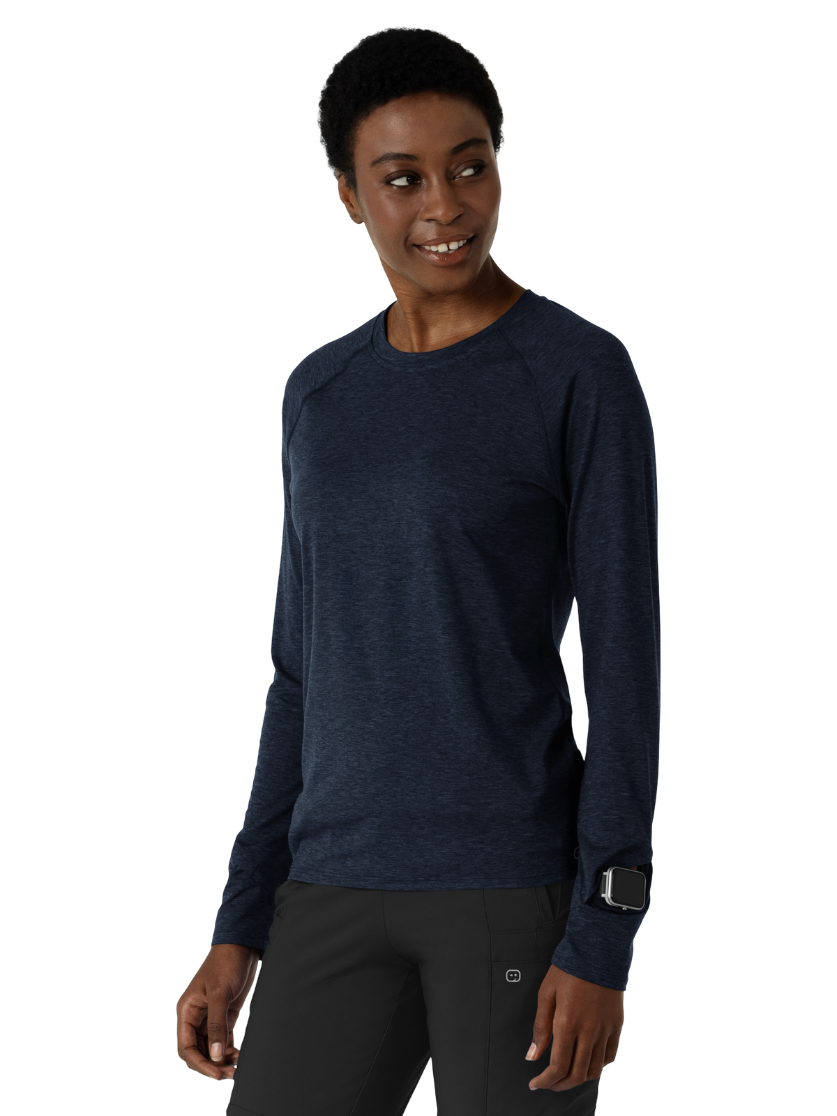 Wink Layers - Women's Watch Window Underscrub Tee 41