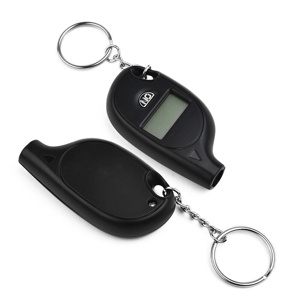 Mini Tire Pressure Gauge Digital Lcd Display With Keychain 2