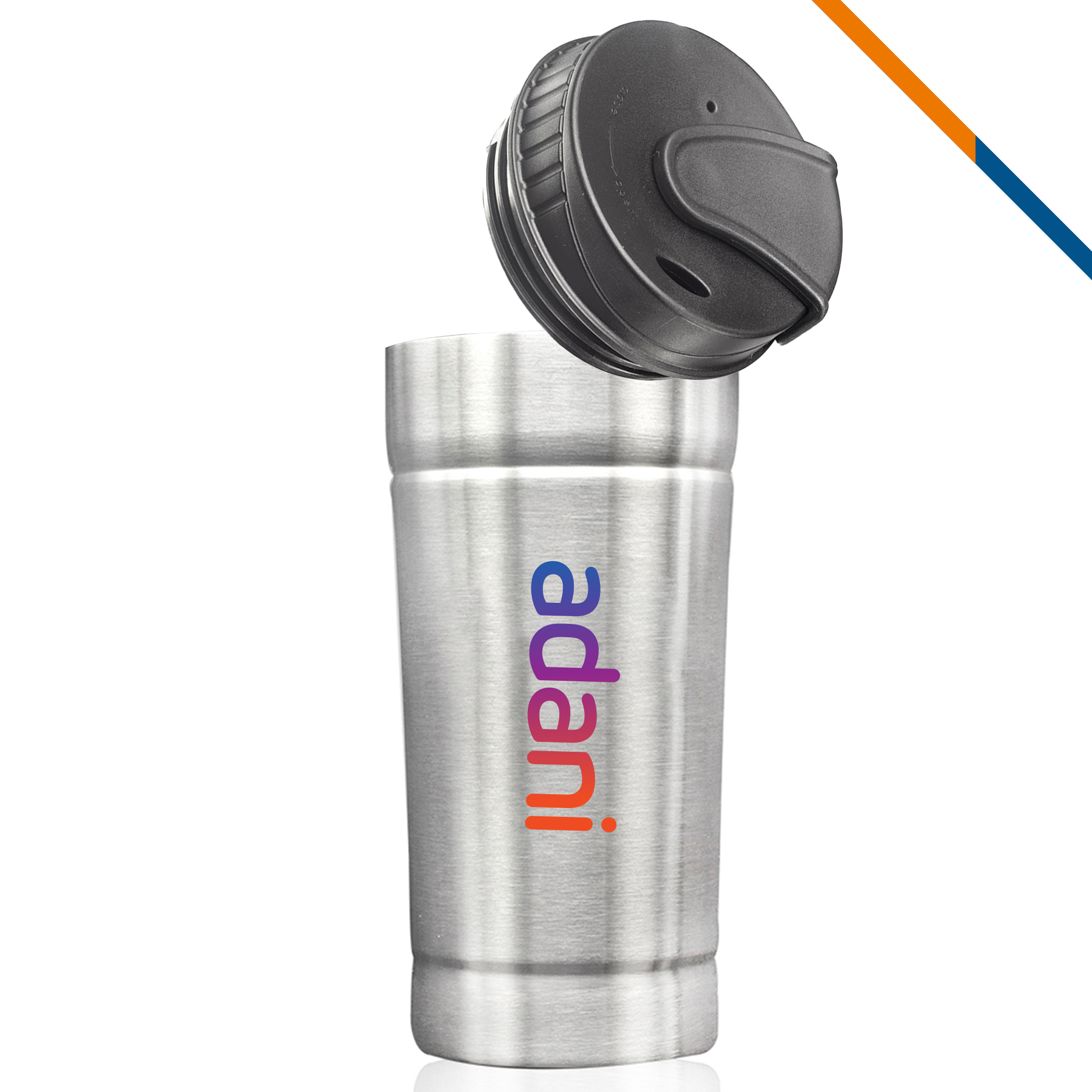 Tendi Stainless Steel Travel Mug - 16 OZ. 3