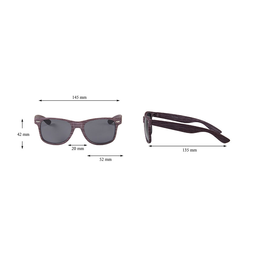 Wood Grain Sunglasses 8