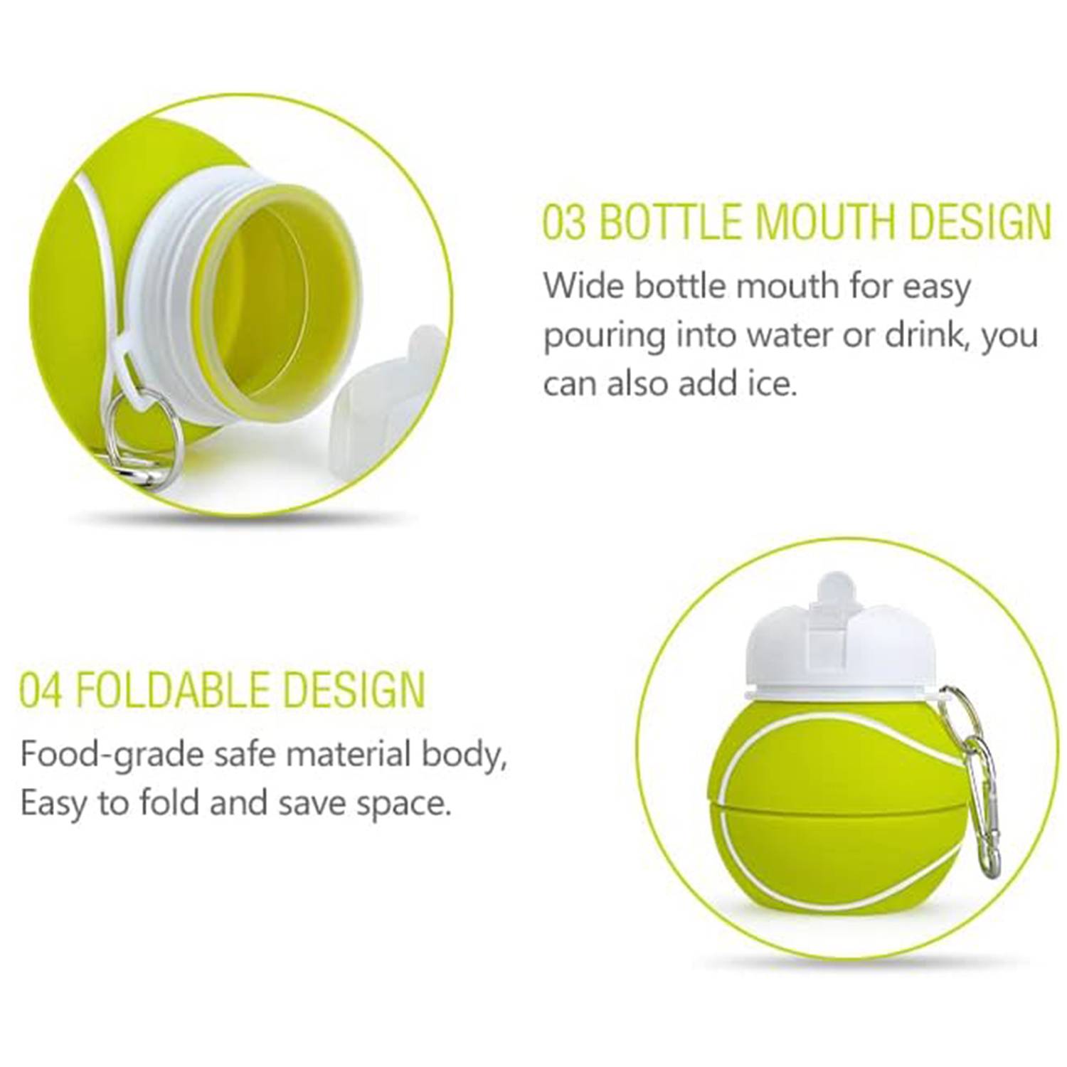 Outdoor Sports Foldable Portable Water Cup 6