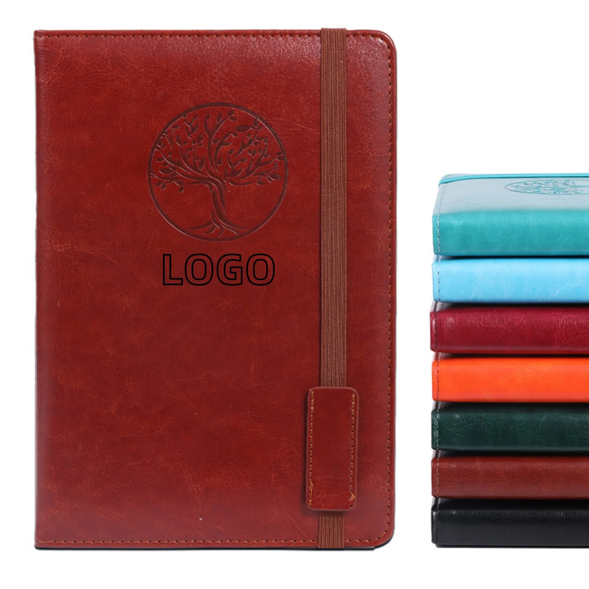 Vintage Elegance A5 Leather Notebook 10