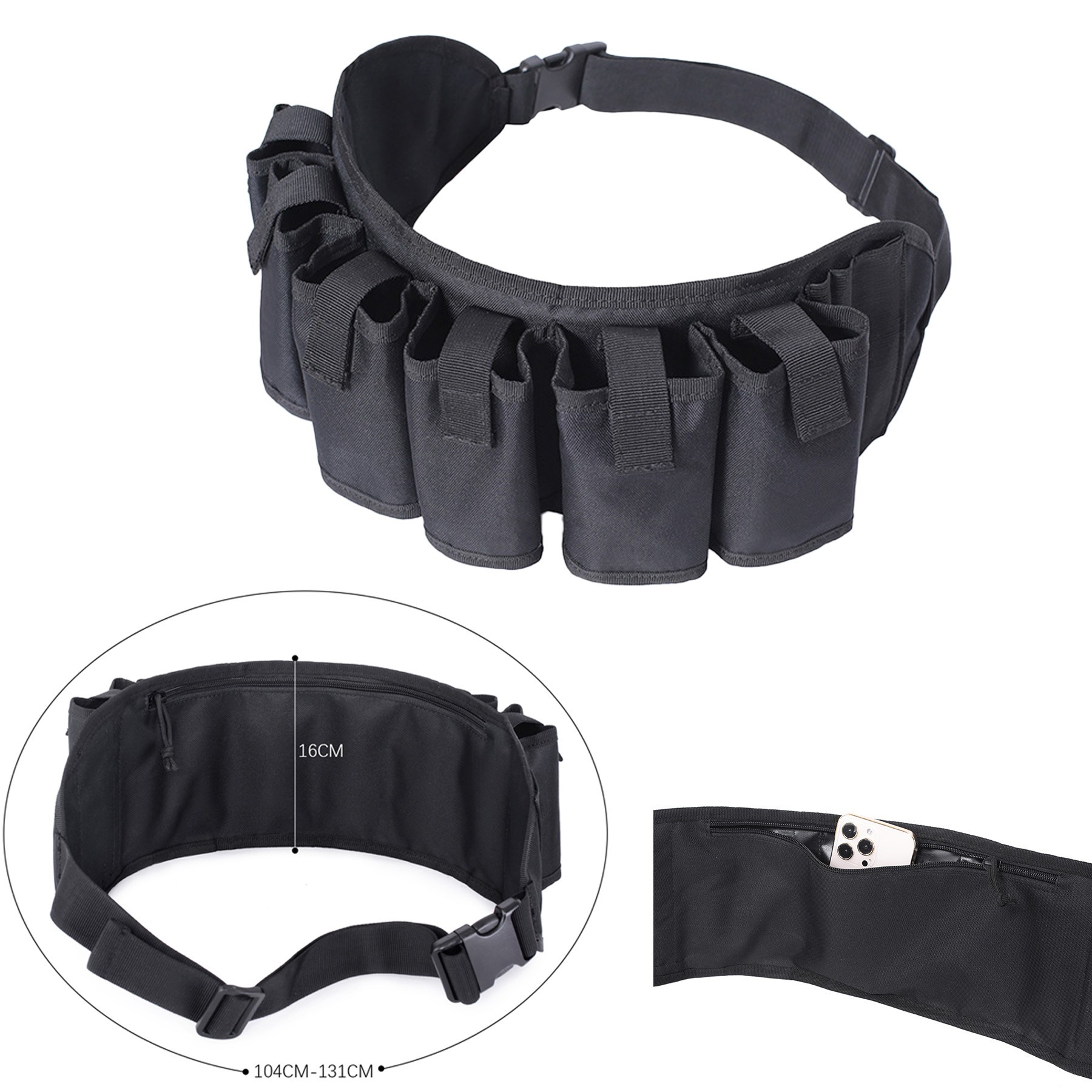 6 Pack Beer Belt Holder 2
