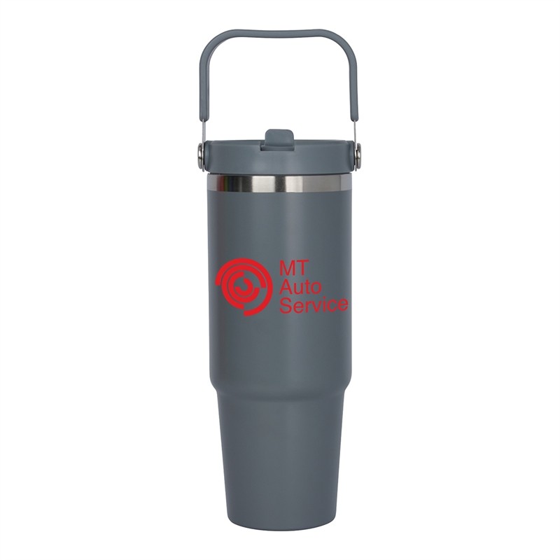 Nexo 30 oz. Recycled Double Wall Steel Travel Tumbler 55