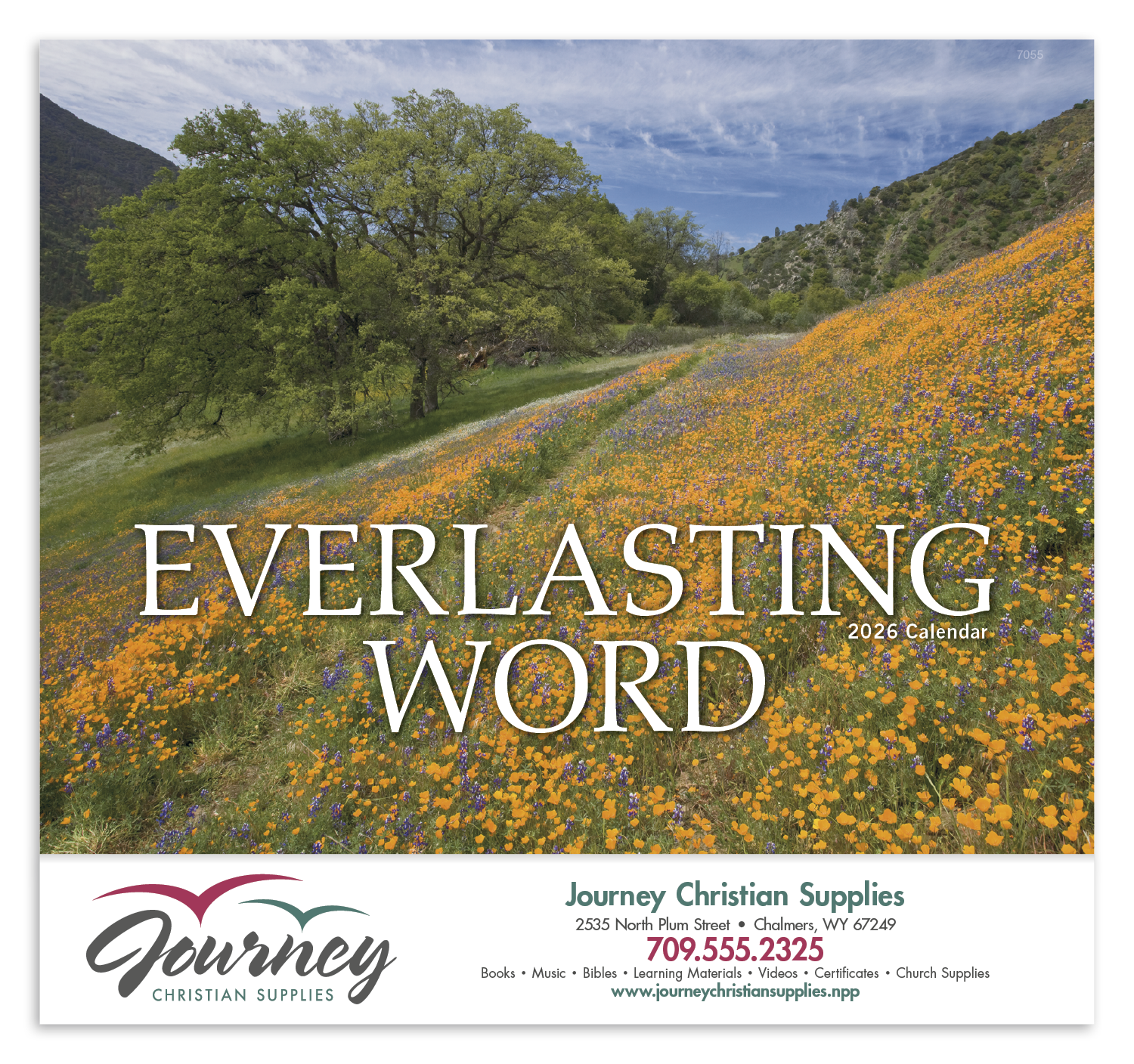 Good Value™ Everlasting Word - Stapled Calendar 36