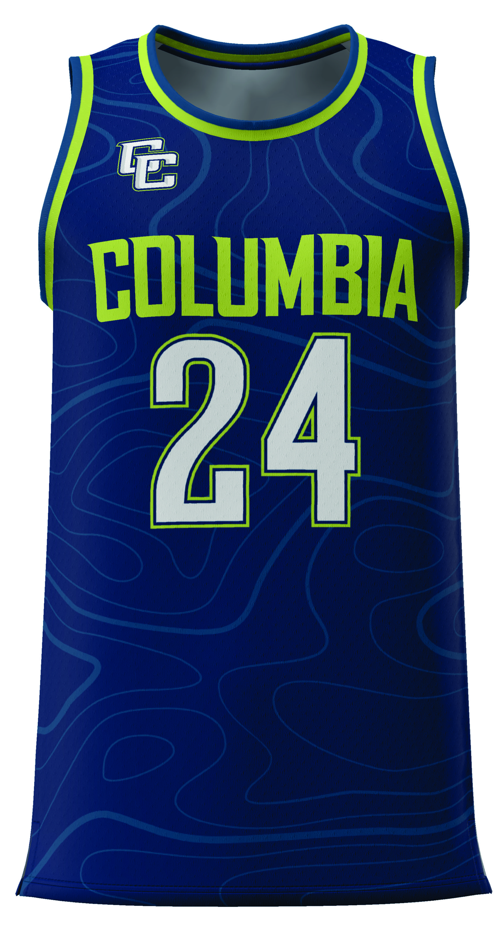 Men's Crossover Crew Neck Basketball Jersey 3