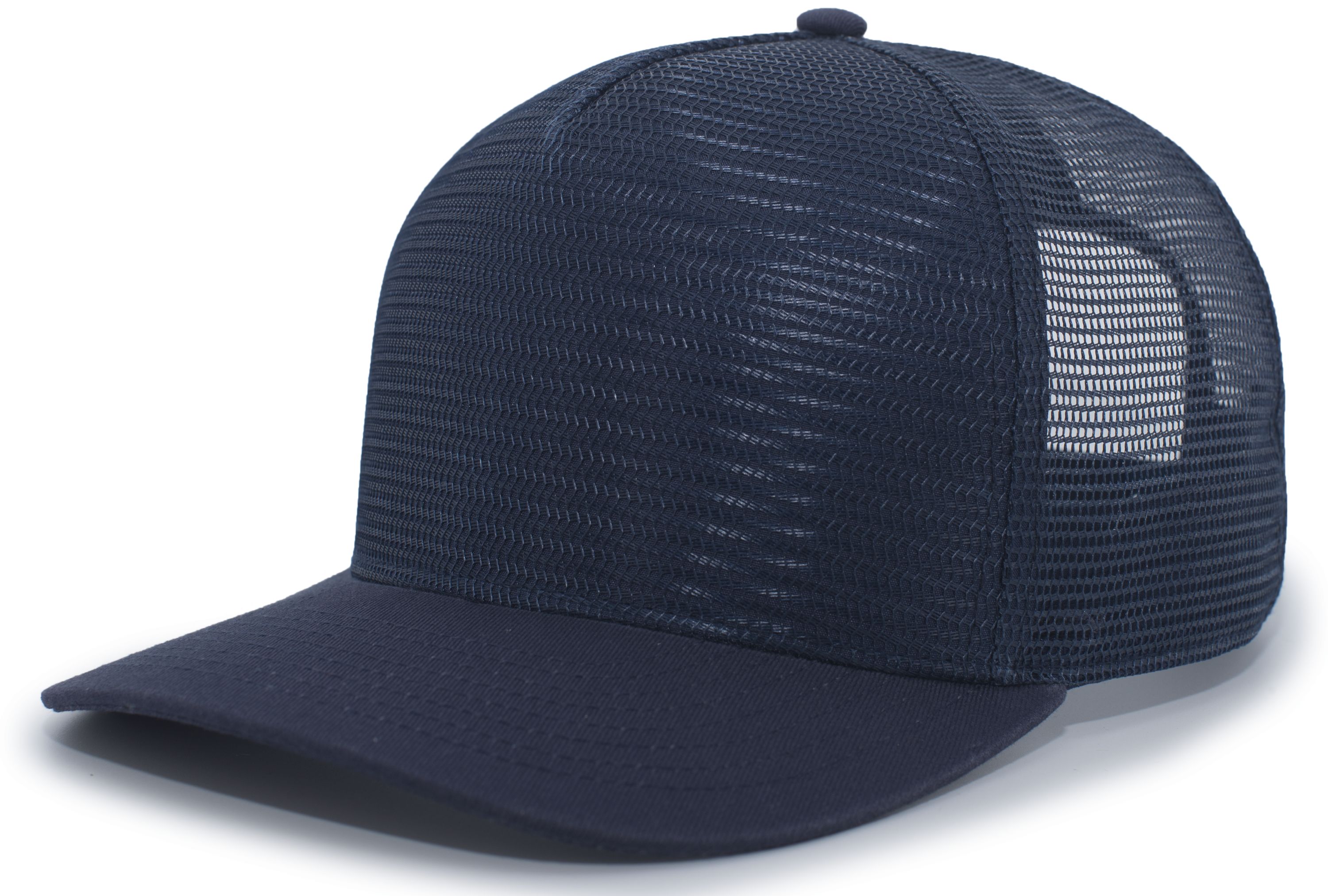 5-Panel Mesh Overlay Trucker Snapback 4