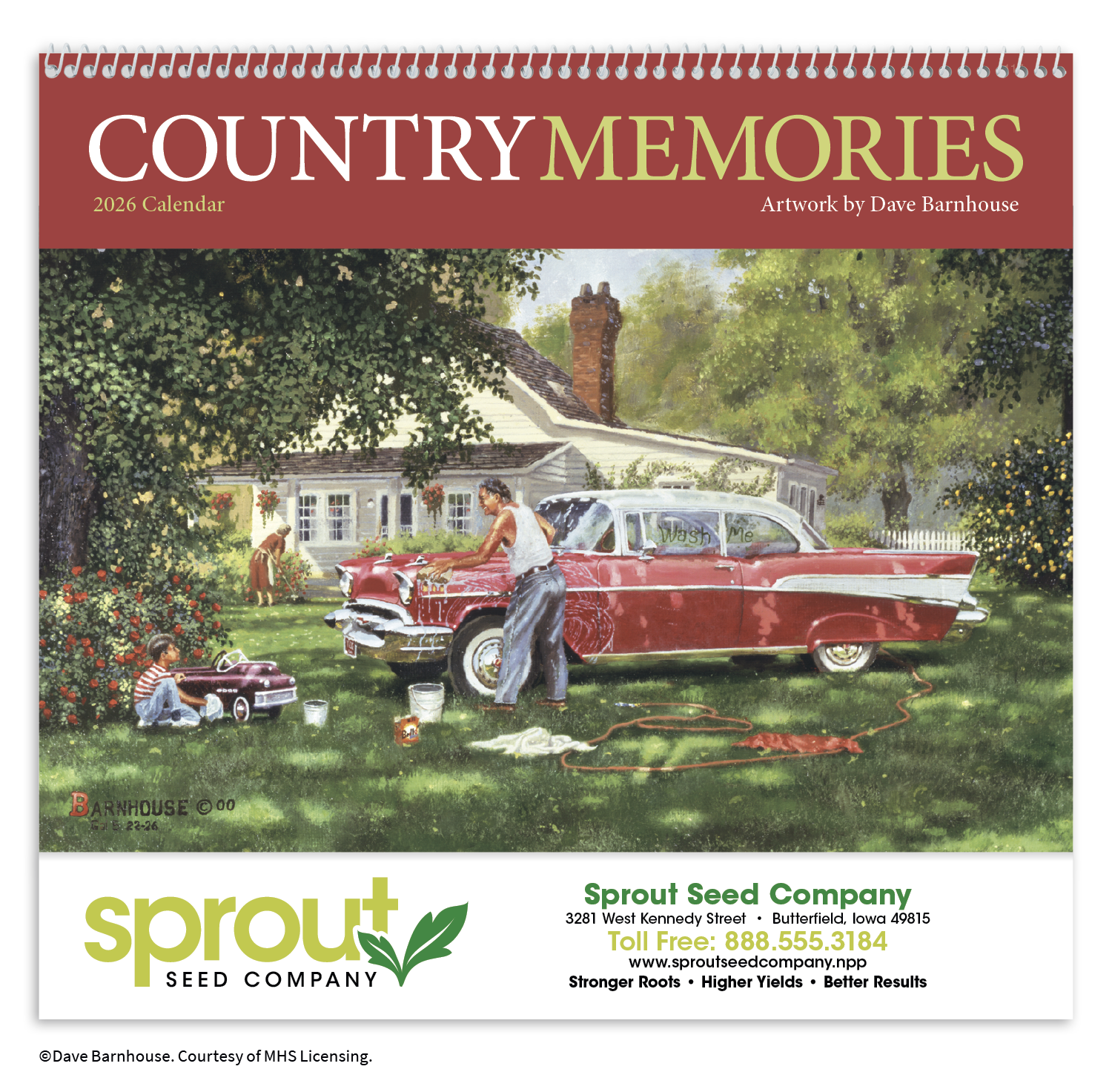 Triumph® Calendars Country Memories Calendar 68