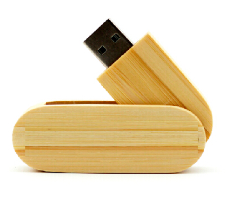 Wooden Bamboo Flash Drive 2