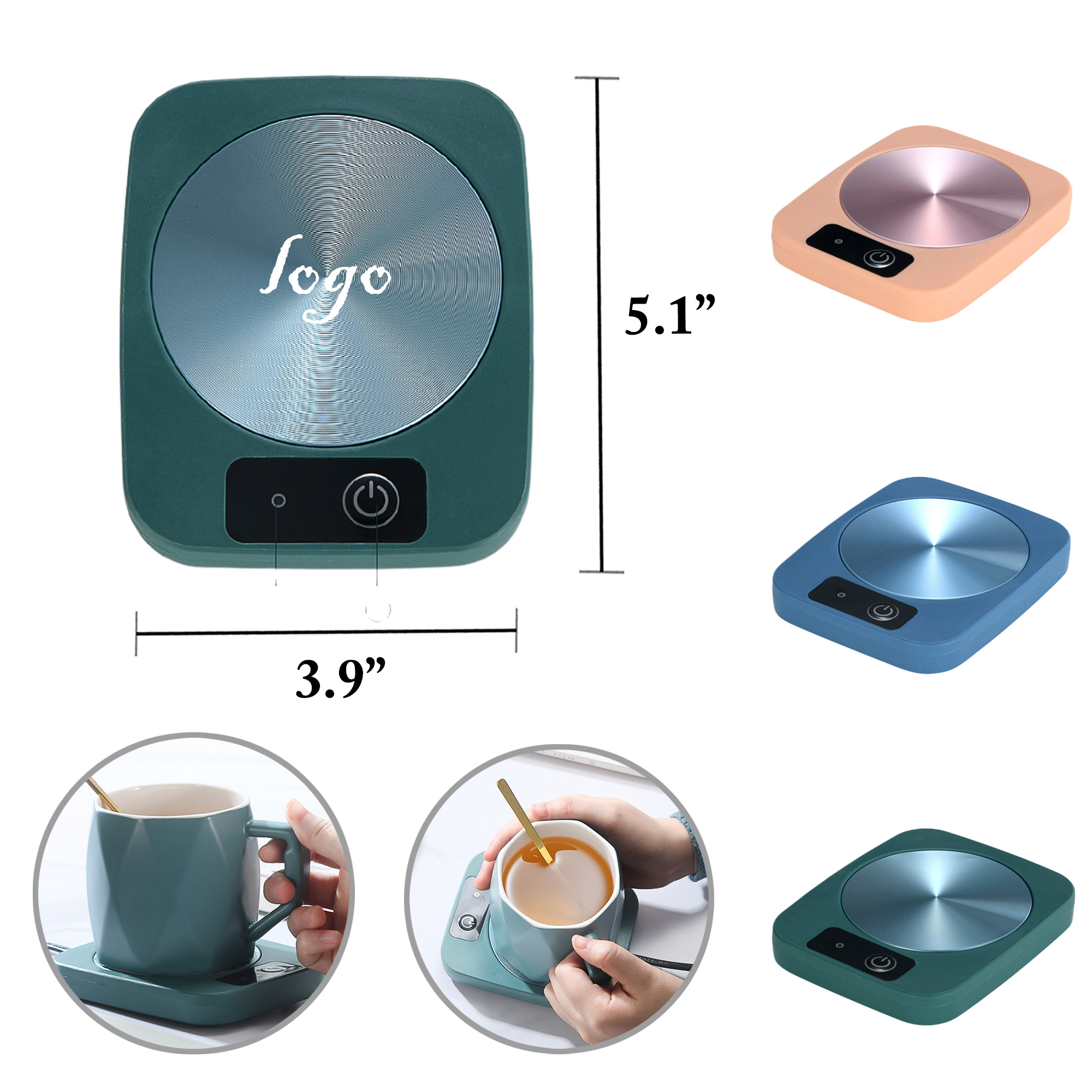 MOQ50 Constant Heat Mug Warmer Pad 3