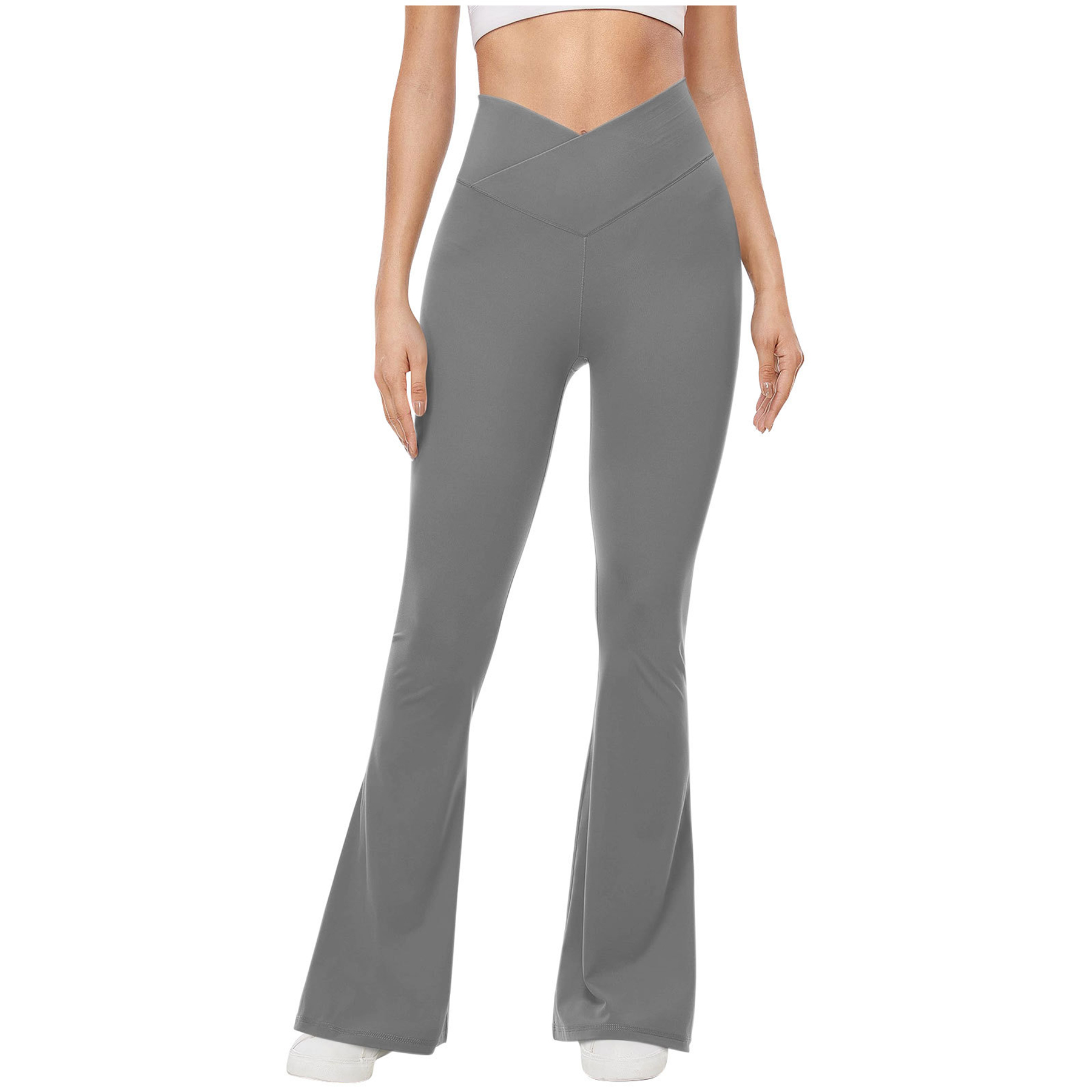 High Waisted Flare Leggings Yoga Pants 20
