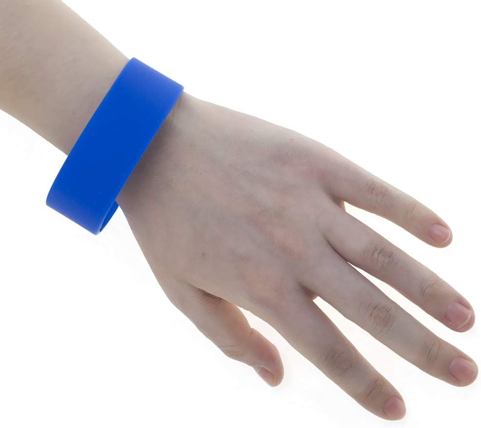 Wide Silicone Wristbands 3