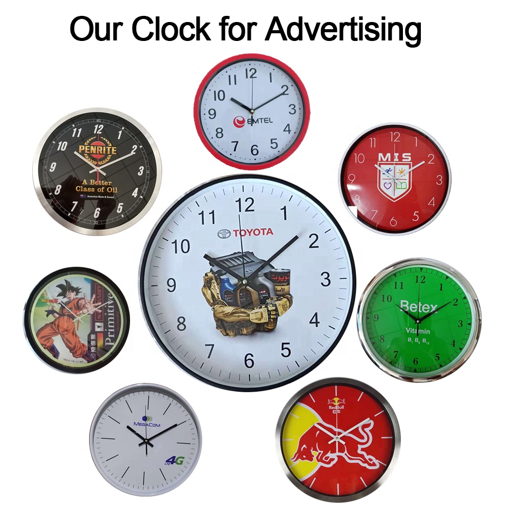 12 inch Round Wall Clock 4