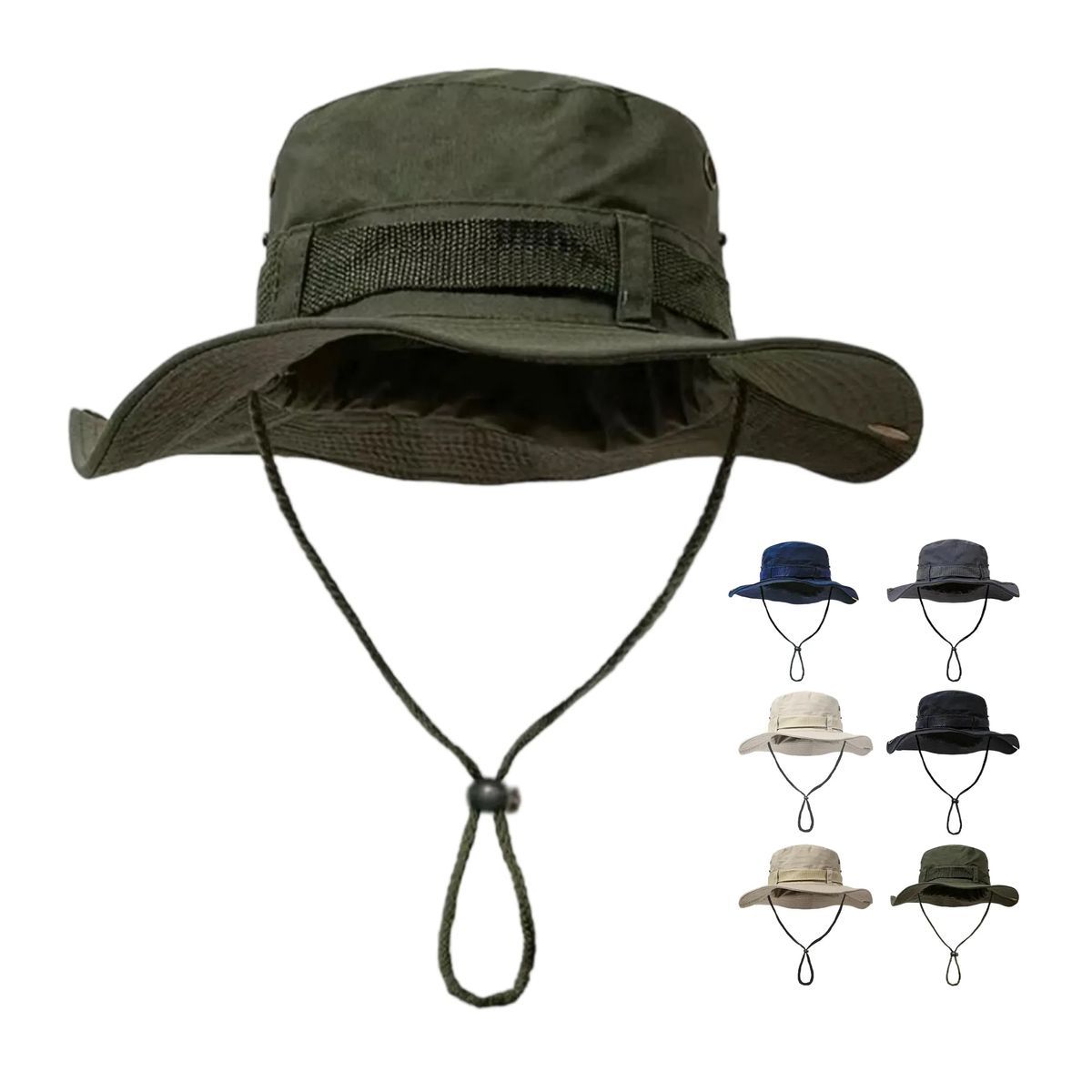 Polyester Windproof Outdoor Hat 8