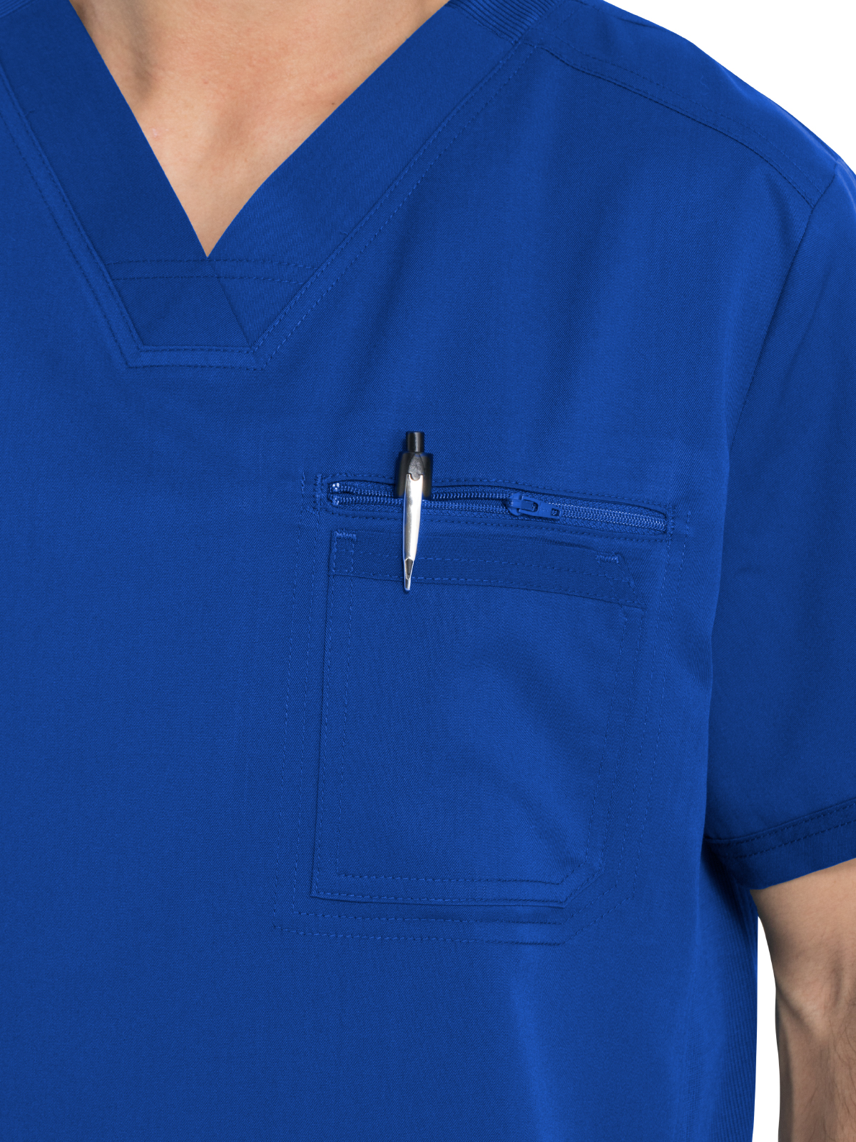 Dickies Medical - Balance - Men's 2-Pocket Tuckable V-Neck Top 17