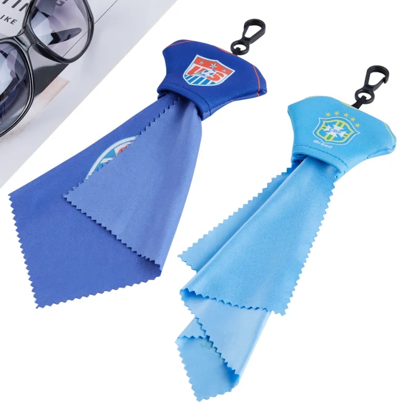 Spectacle Microfiber Lens Cloth with Keychain 4