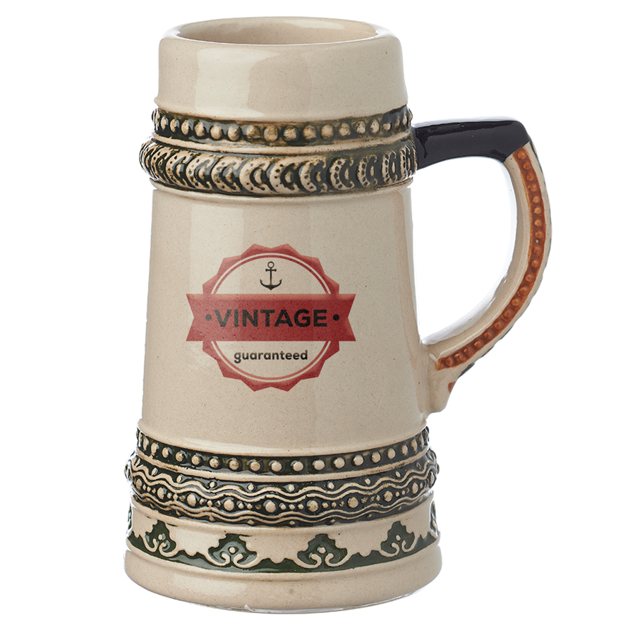 2 oz. Bremen Mini Ceramic Beer Mug Shooter 18