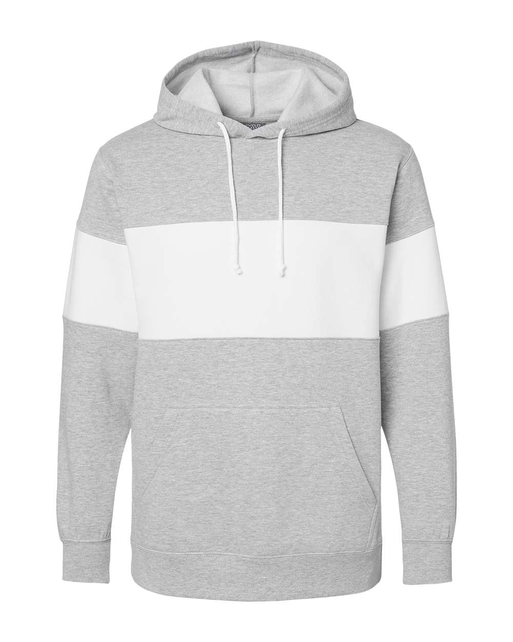 Unisex Classic Fleece Colorblocked Hooded Sweatshirt - 22709 4