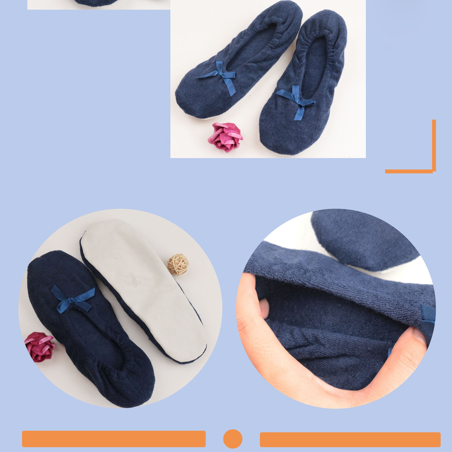 Ballerina Slipper with a Satin Bow 3