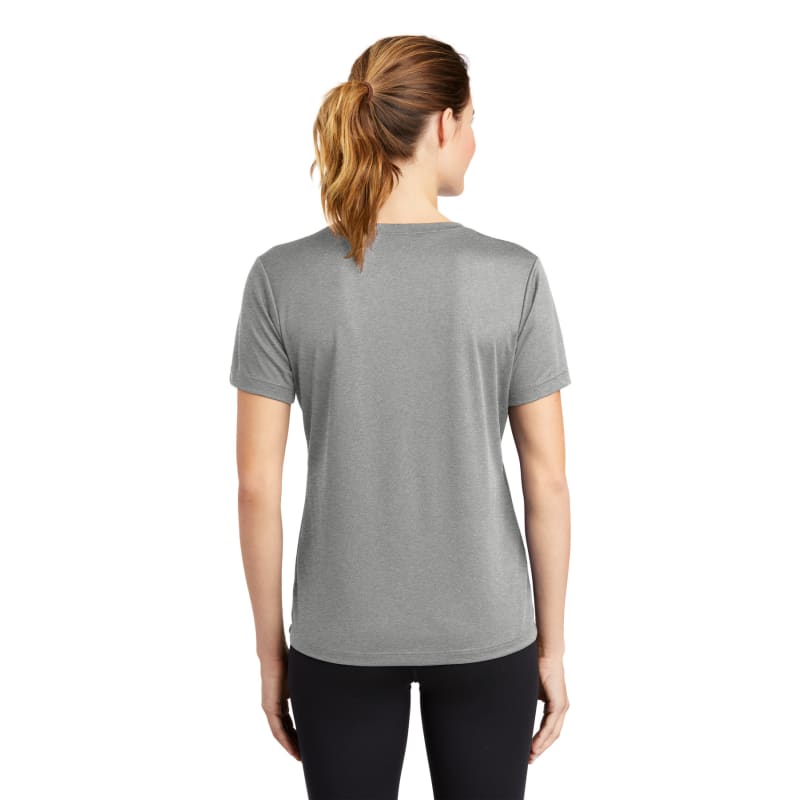 Sport-Tek Women's PosiCharge RacerMesh V-Neck Tee. 17