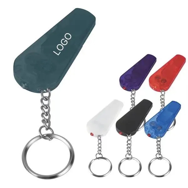 Multifunction Whistle and Light Key Chains 3