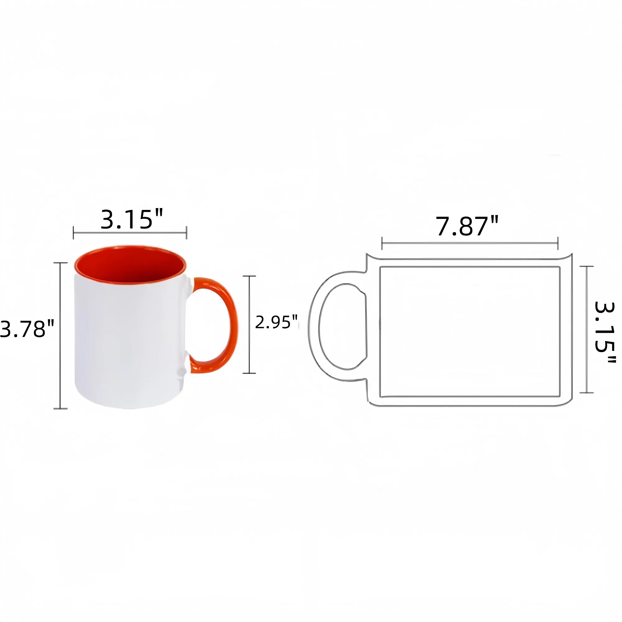 11oz Inside Color-Coated Mug 15