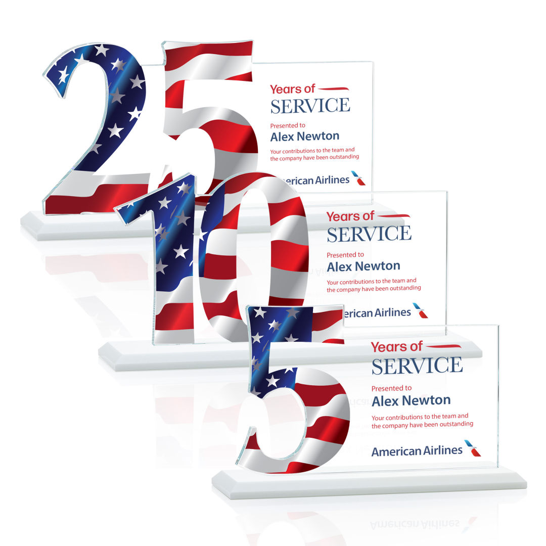 Hazelton VividPrint™ Award - White