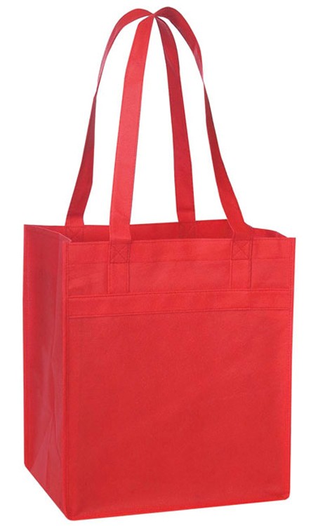 Non-Woven Tote with Fabric Covered Bottom 4
