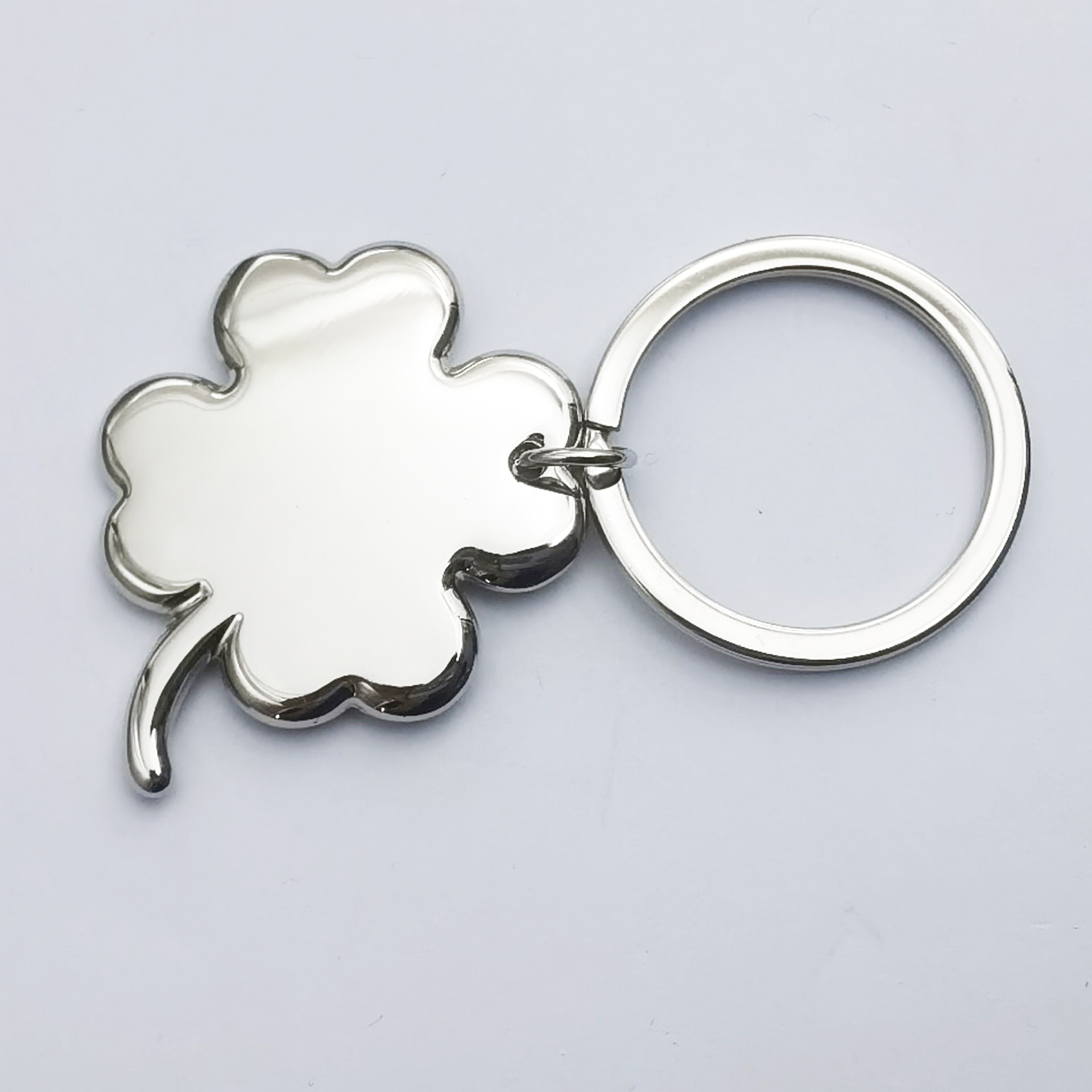 Creative Four-Leaf Clover Metal Key Ring 6