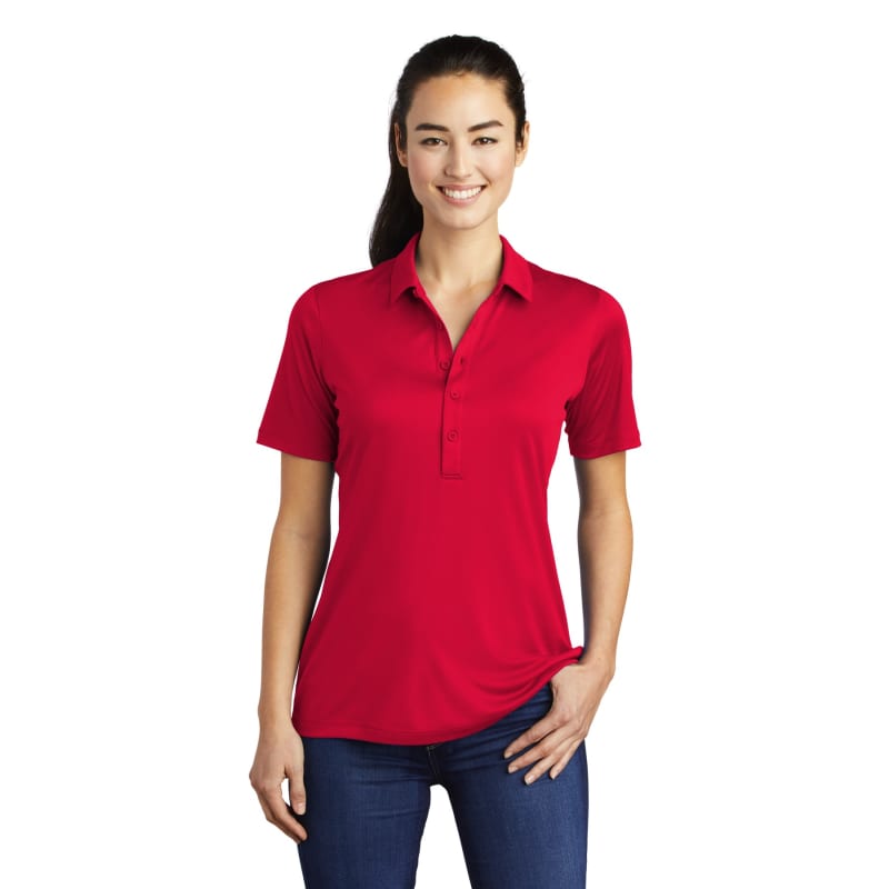 Sport-Tek Women's Posi-UV Pro Polo. 8