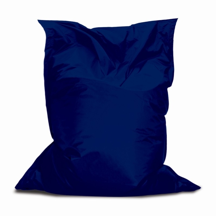 Branded Bean™ Bag Chair, Stock Blue Chair - 4.4'W x 5'H 7