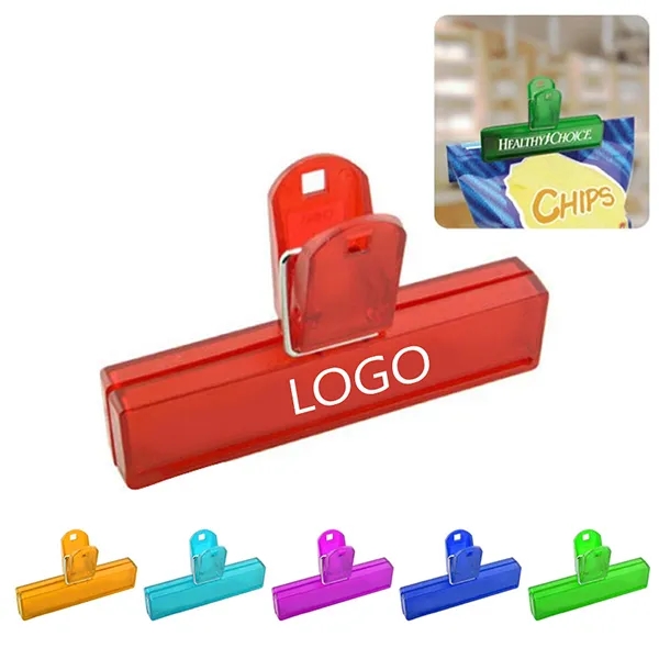 promotional 4" chip bag clips 2