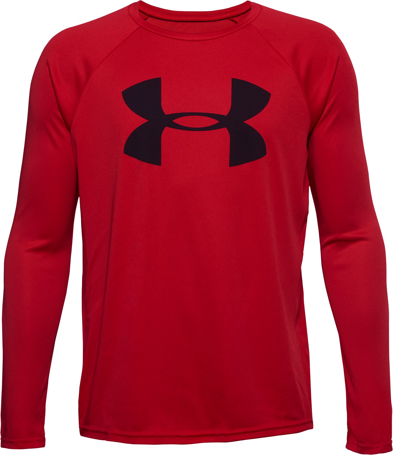 Boys' UA Tech Big Logo Long Sleeve 4
