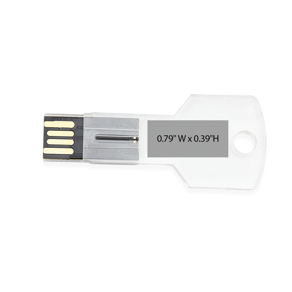 Bristol Acrylic Key Shaped USB 6