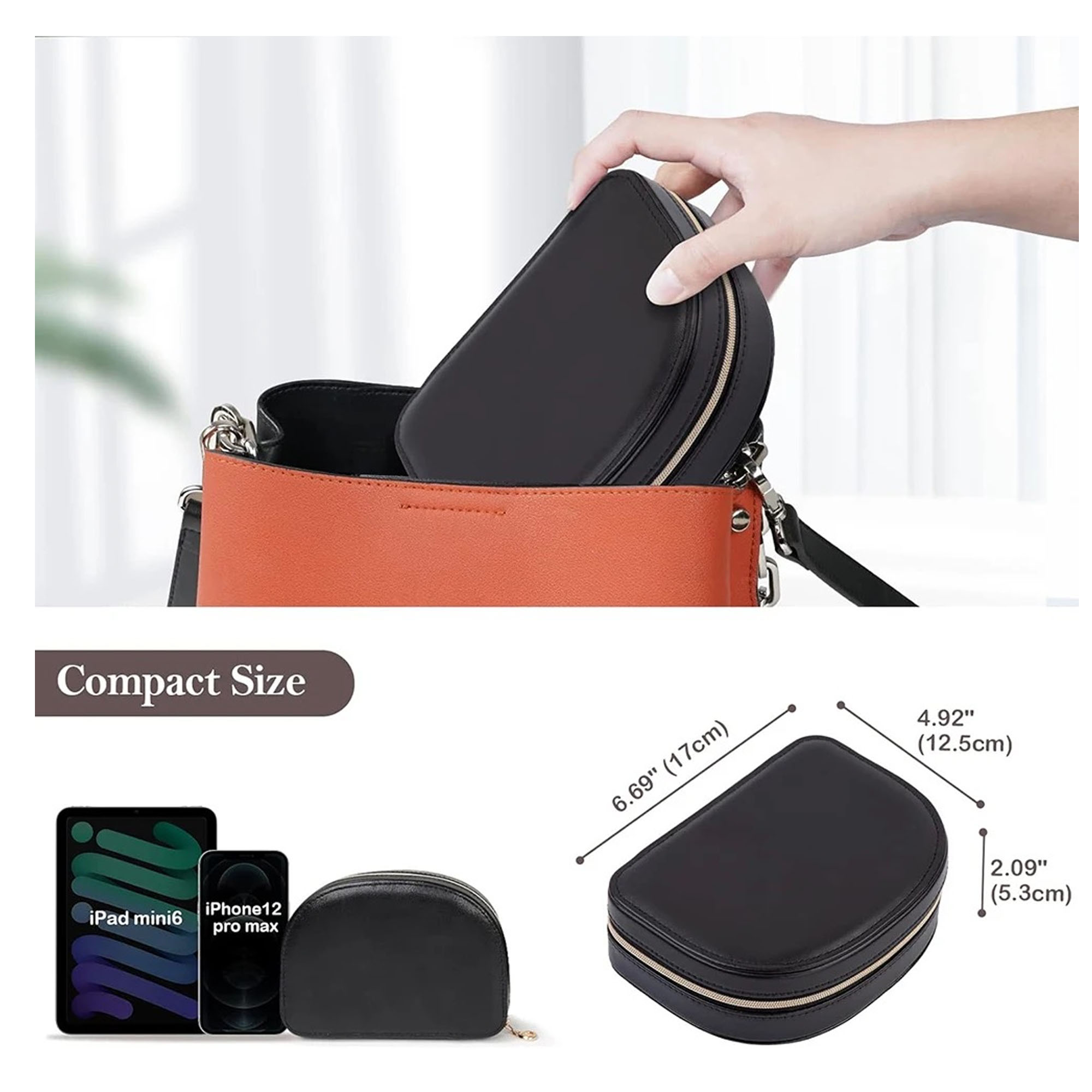 Pu Leather Luxurious Travel Jewelry Box ?C Perfect For Gifting 1