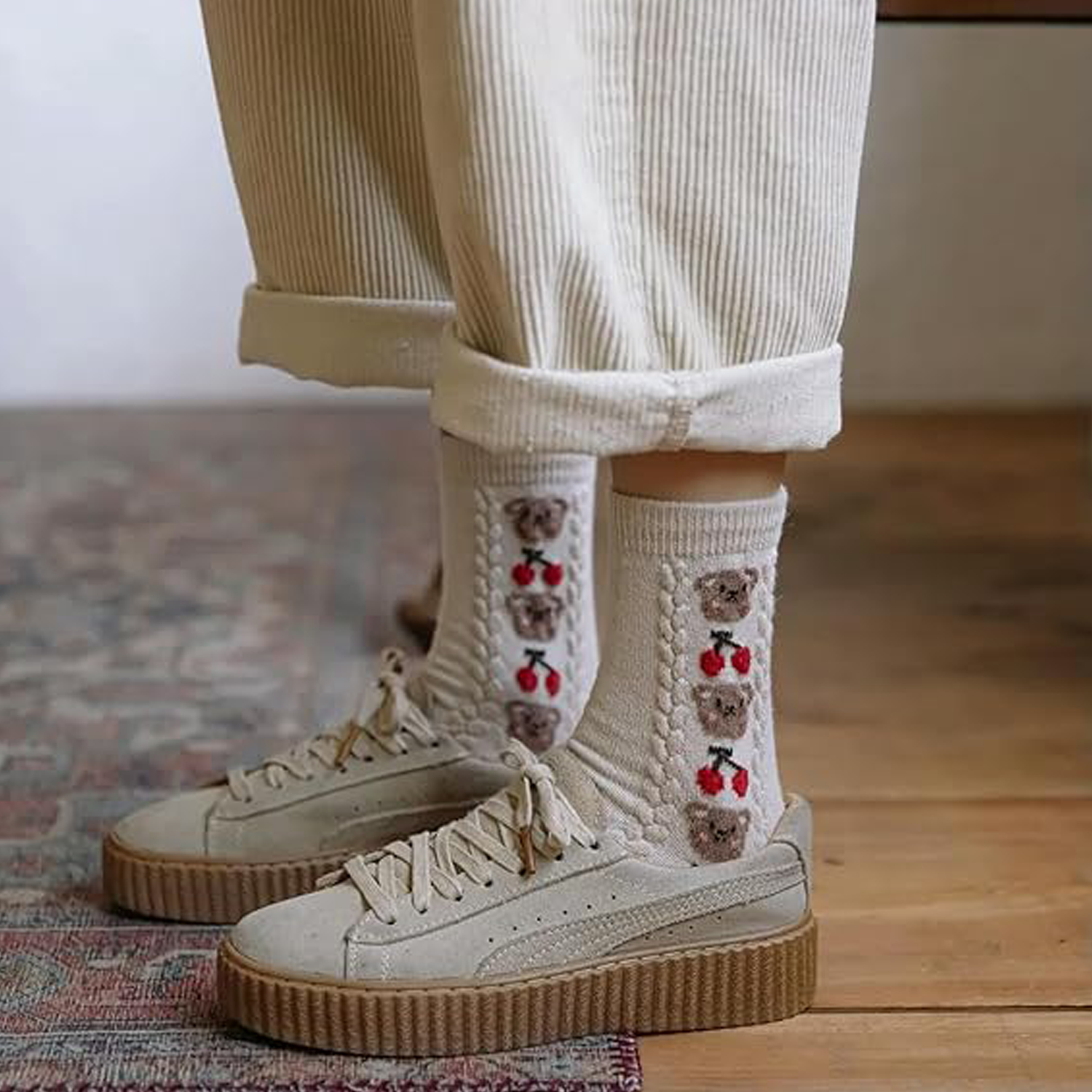 Cute Bear Socks 2
