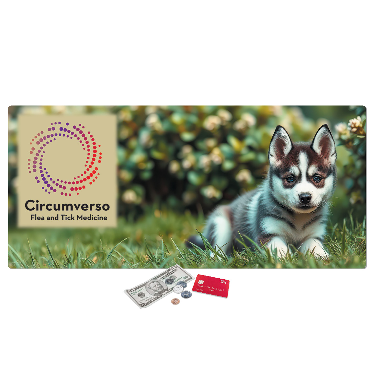 Origin'L Fabric Stitched Edge Fabric  Counter Mat-15.75"x35.43"x1/8"