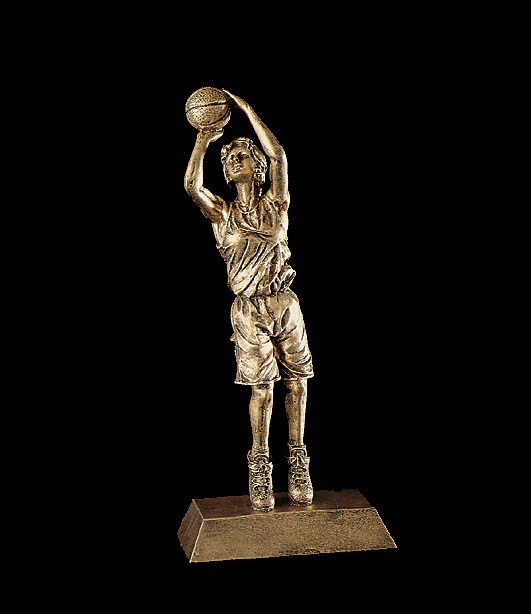 10 3/4" Basketball Female Signature Series Award 1