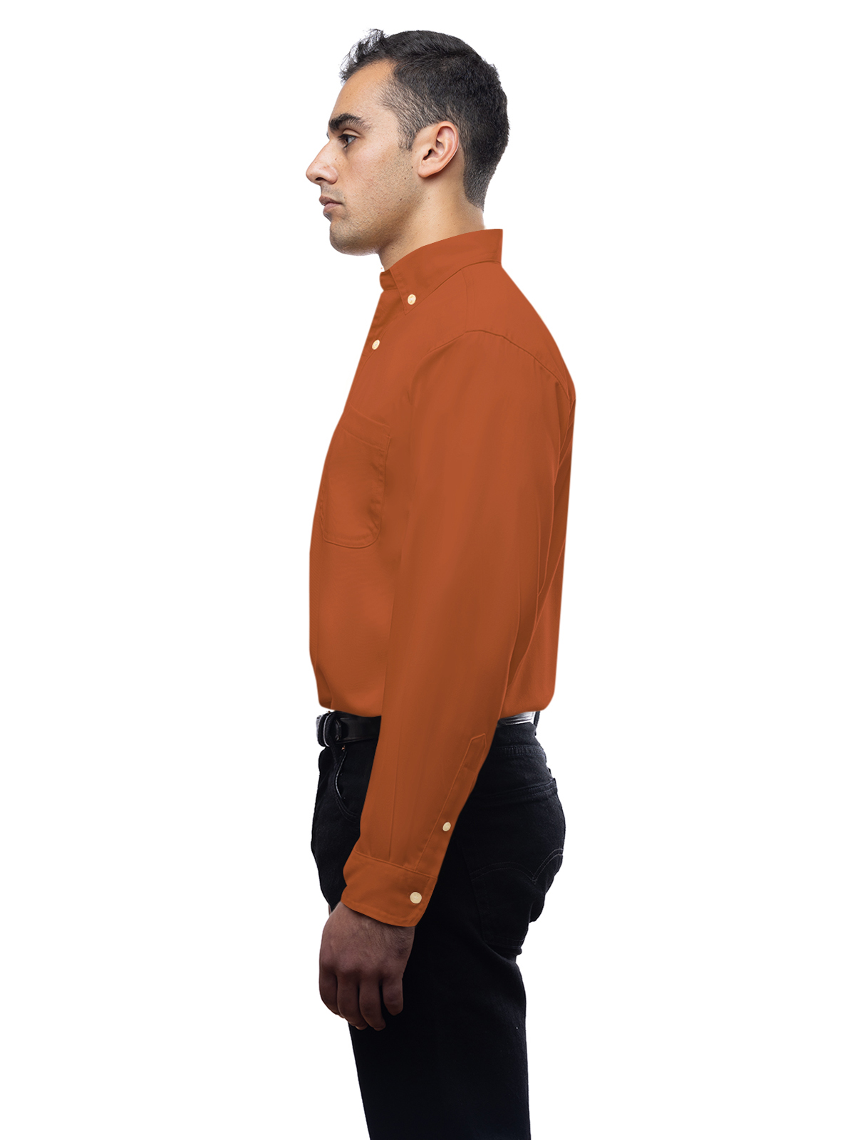 Blue Generation - Men's 1-Pocket Superblend Poplin Shirt 36
