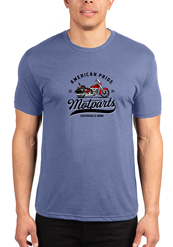 4.3 oz Preshrunk 50/25/25 Polyester / Cotton / Rayon Jersey 17