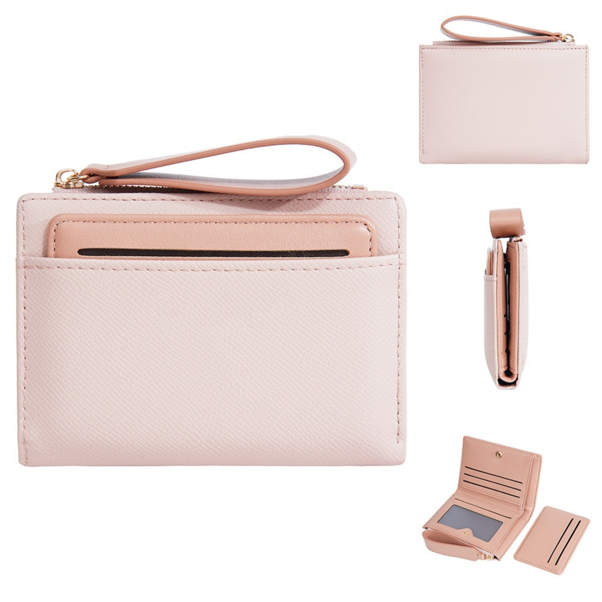 Multi-Functional Zipper Wallet With Card Slots 3