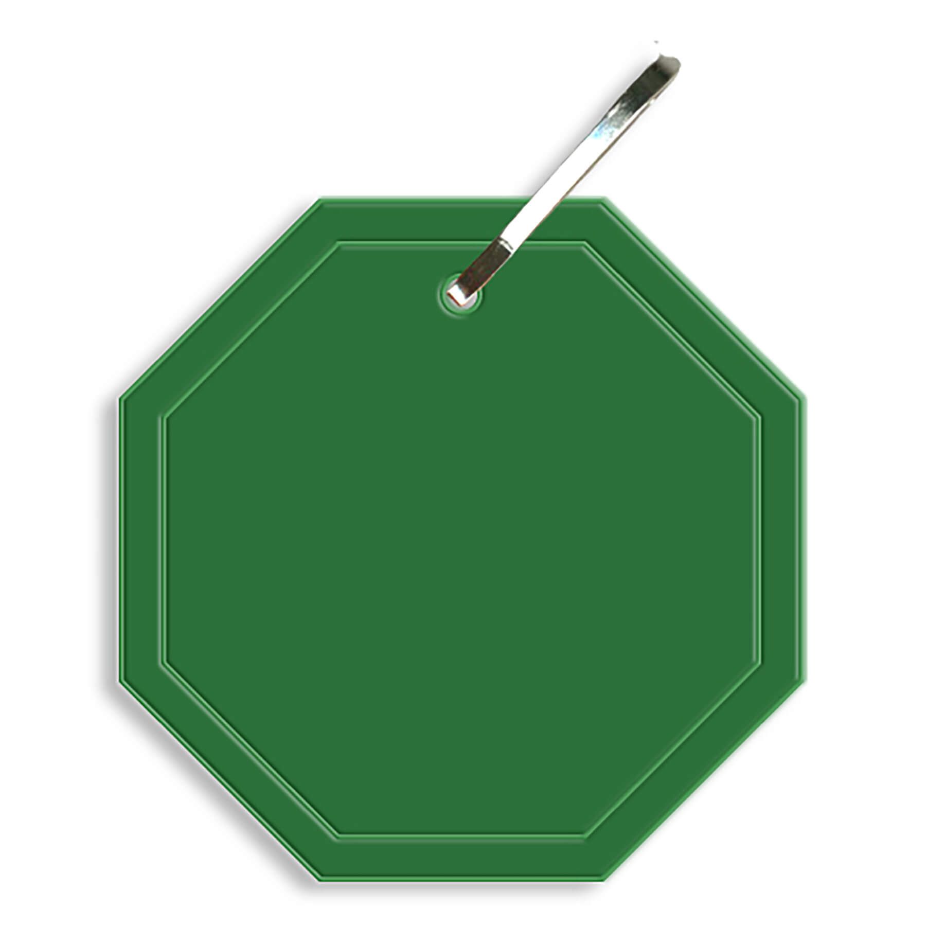 Octagon Reflective Zipper Pull 12
