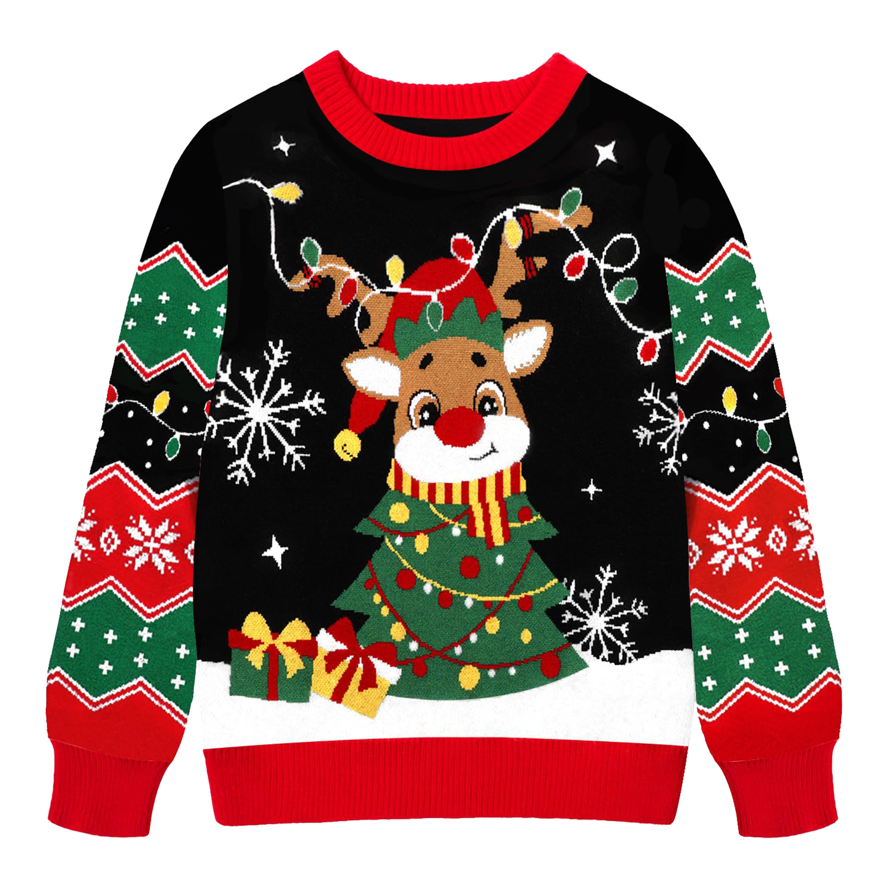 Completely Custom 100% Acrylic Jacquard Knitted Sweater 22